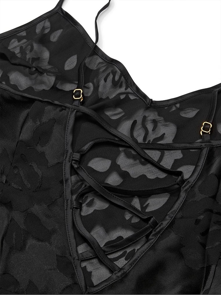 Victoria's Secret Black Archive Burnout Onepiece - Image 3 of 3