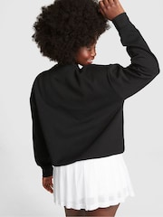 Victoria's Secret PINK Pure Black Fleece Sweatshirt - Image 2 of 3