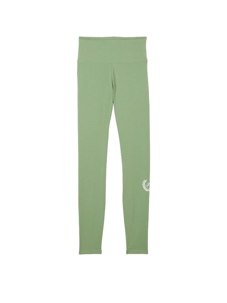 Victoria's Secret PINK Wild Grass Green Cotton Legging - Image 3 of 3