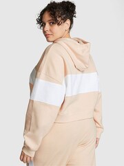 Victoria's Secret PINK Canvas Cream Fleece Hoodie - Image 2 of 3