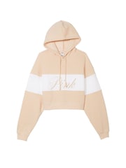 Victoria's Secret PINK Canvas Cream Fleece Hoodie - Image 3 of 3