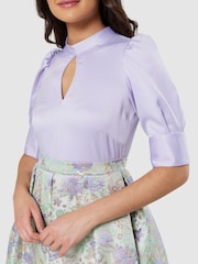 Платье миди с вырезом капелькой Closet - Изображение 4 из 5