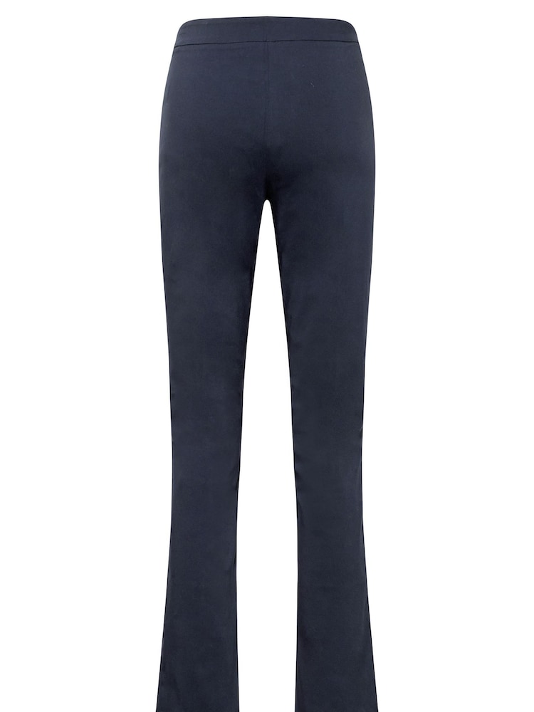Long Tall Sally Blue Bi-Stretch Straight Leg Trouser - Image 4 of 4