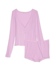 Victoria's Secret Violet Sugar Purple Modal Short Pyjamas - Image 3 of 3