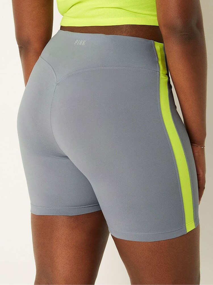 Victoria's Secret PINK Grey Oasis 6" Soft Ultimate High Waist Biker Shorts - Image 2 of 4