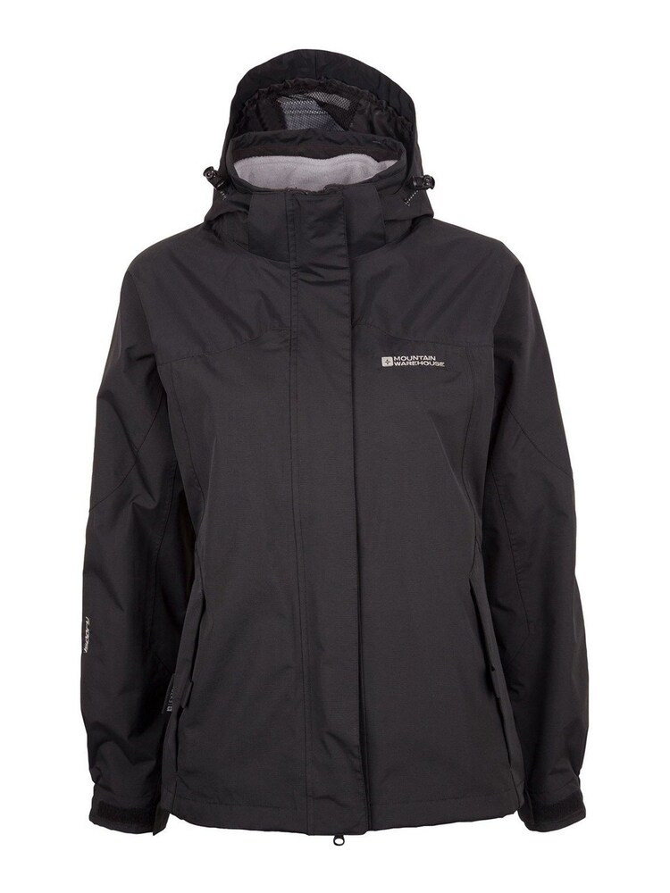 Mountain Warehouse Black Storm 3 in 1 Waterproof Jacket - Image 2 of 3