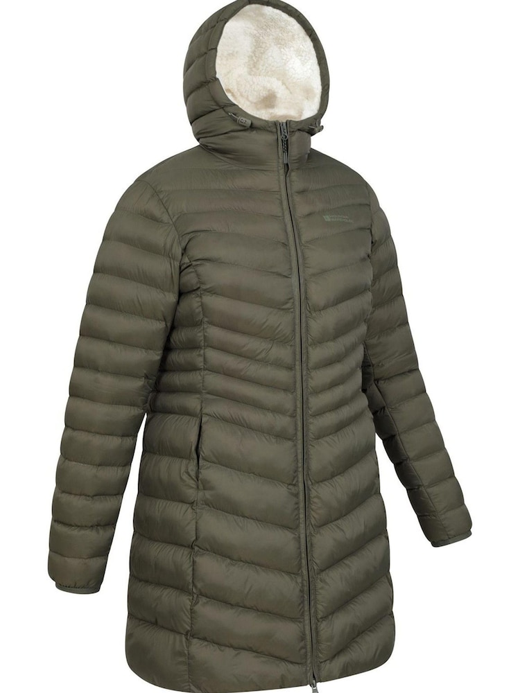 Mountain Warehouse Green Florence Faux Fur Lined Padded Jacket - Womens - Image 2 of 4