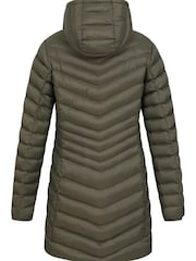 Mountain Warehouse Green Florence Faux Fur Lined Padded Jacket - Womens - Image 3 of 4