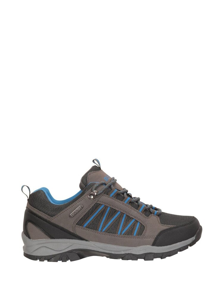 Mountain Warehouse Dark Grey Path Waterproof Walking Shoes - Mens - Image 2 of 4 Mountain Warehouse Dark Grey Path Waterproof Walking Shoes - Mens - Image 2 of 4