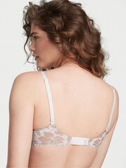 Victoria's Secret Coconut White Lace Push Up Bra - Image 2 of 3