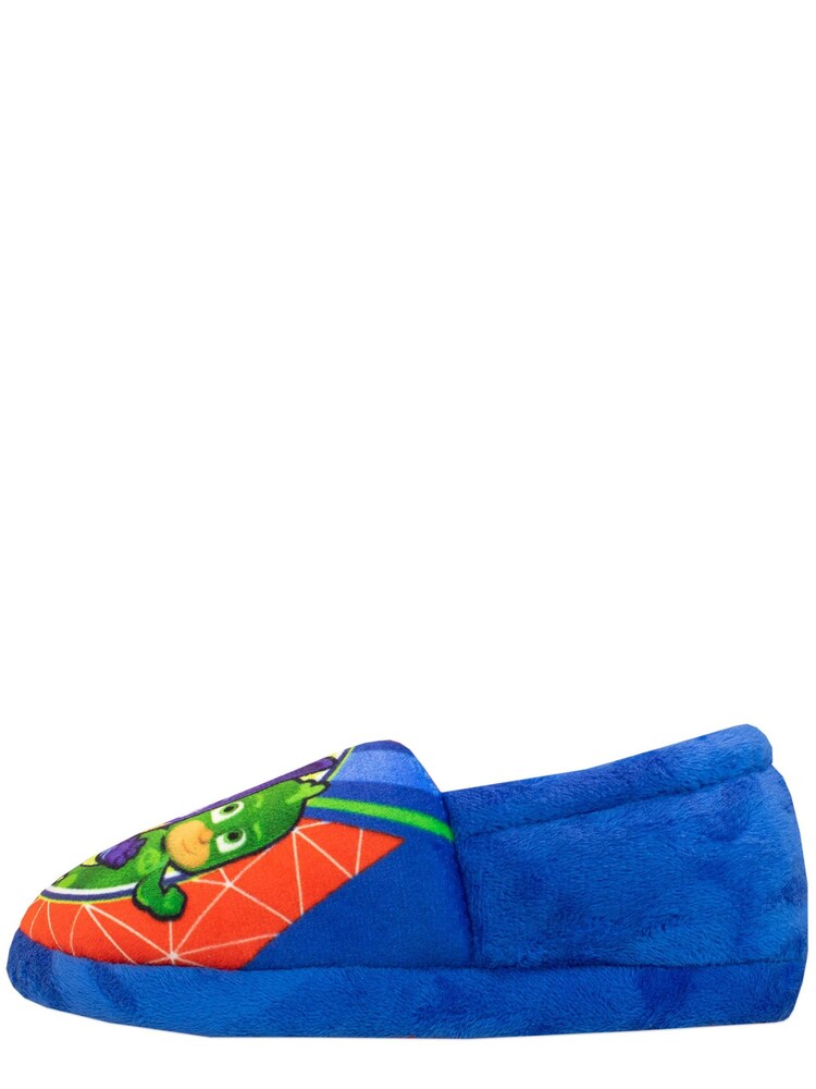 Character Blue PJ Masks Fleece Printed Slippers - Image 2 of 4