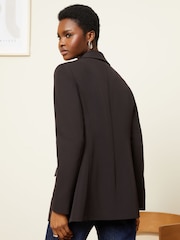 Love & Roses Black Relaxed Single Breasted Blazer - Image 3 of 4