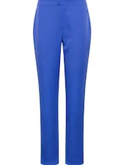 Blau - PixieGirl Kurzgröße Hose aus Neopren in Slim Fit - Bild 4 von 5