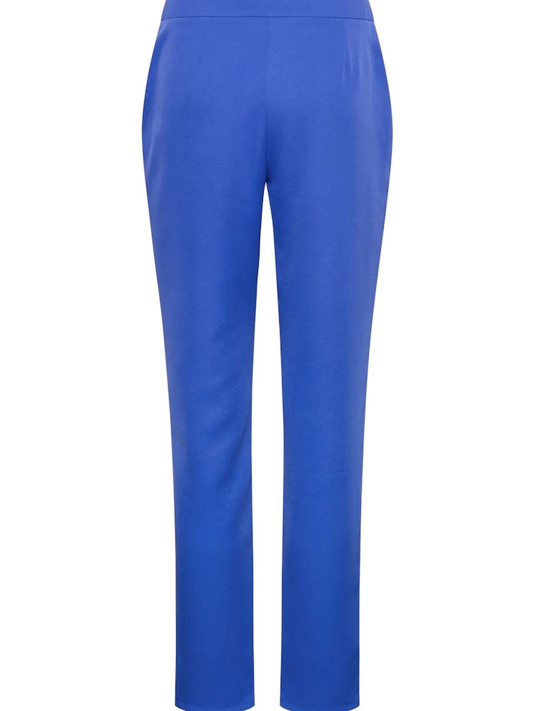 Blau - PixieGirl Kurzgröße Hose aus Neopren in Slim Fit - Bild 5 von 5