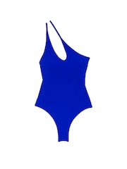 Victoria's Secret Blue Oar Cut Out One Shoulder One Piece Swimsuit - Image 3 of 3