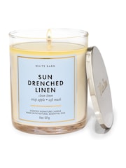 Bath & Body Works Sundrenched Linen Signature Single Wick Candle 8 oz / 227 g - Image 1 of 1