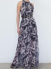 Religion Nude Halterneck Maxi Dress - Image 2 of 5