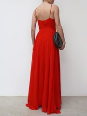 Religion Red Infamous Olsen Full Layer Maxi Dress - Image 3 of 3