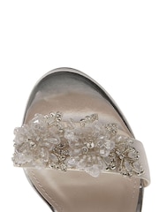 Rainbow Club Ivory Regular Fit Mia Bridal Satin Wedding Shoes - Image 4 of 5