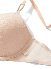Victoria's Secret Champagne Nude Sexy Tee Posey Lace Push-Up Bra - Image 4 of 4