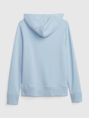 Gap Blue Floral Logo Hoodie - Image 2 of 3