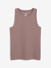Gap Brown High Neck Vest Tank Top - Image 4 of 4