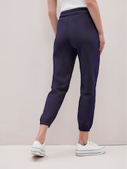 Azul marino - Pantalones de chándal con forro polar y logotipo en arco de estilo vintage de Gap - Imagen 2 de 6