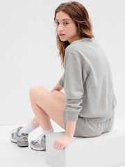 Gap Light Grey Logo Crew Neck Sweatshirt - Image 2 of 7