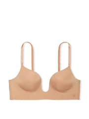 Victoria's Secret Sweet Praline Nude Plunge Low Back Bra - Image 3 of 4