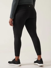 Athleta Black 7/8 Length Saluation High Waisted Pocket Leggings - Image 5 of 6