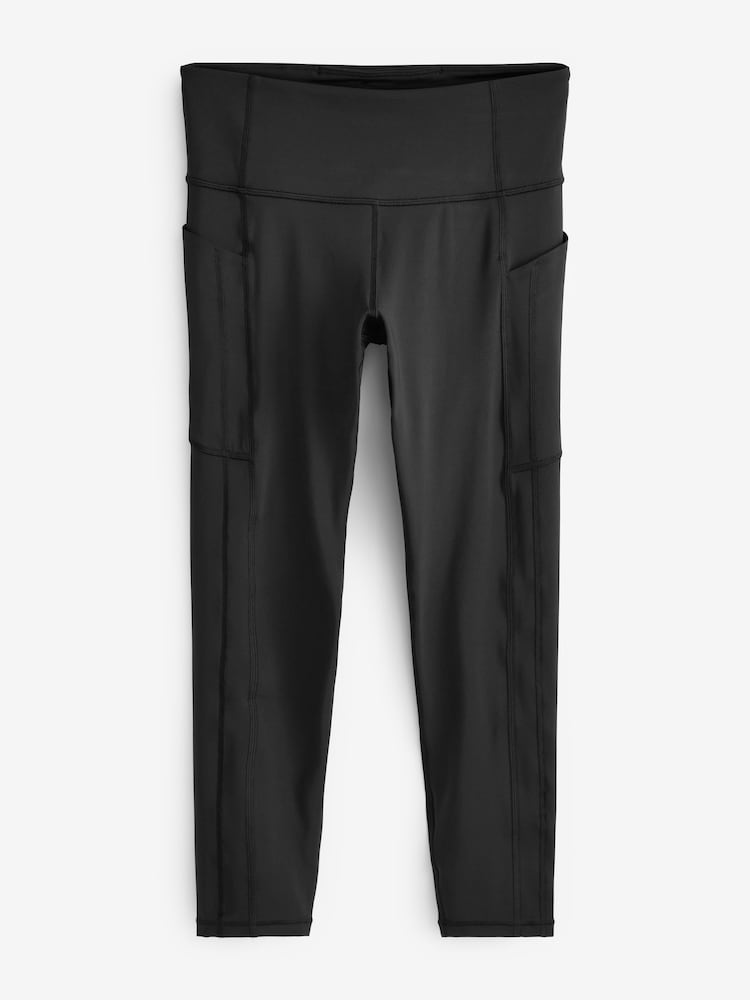 Athleta Black 7/8 Length Saluation High Waisted Pocket Leggings - Image 6 of 6 Athleta Black 7/8 Length Saluation High Waisted Pocket Leggings - Image 6 of 6