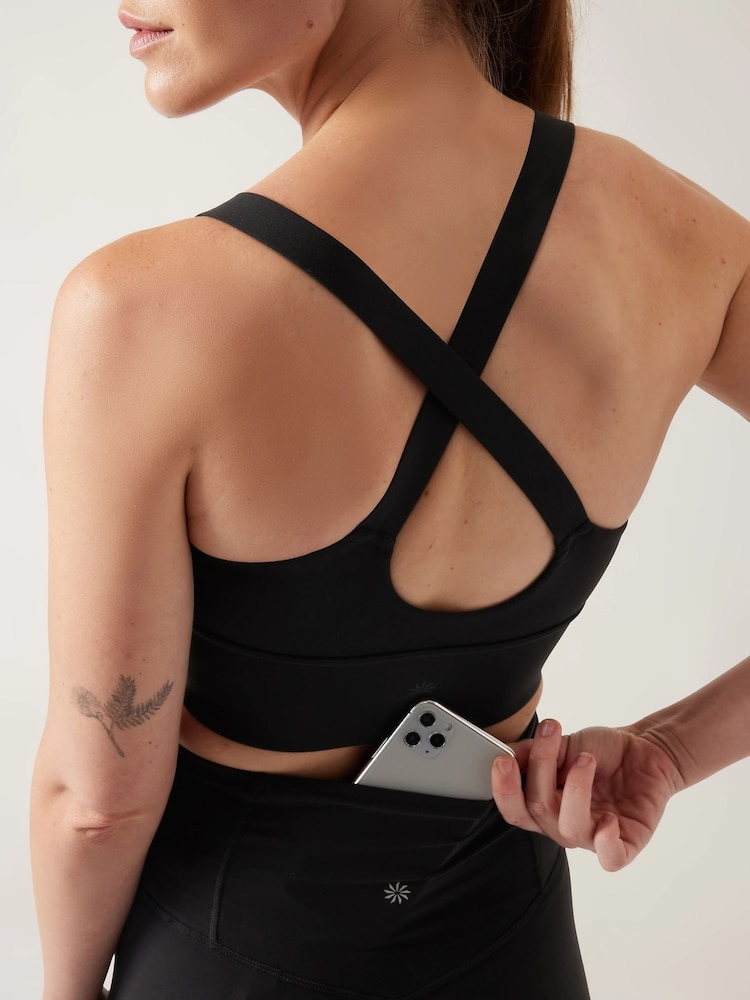 Athleta Black Elation High Waisted Leggings - Image 4 of 4