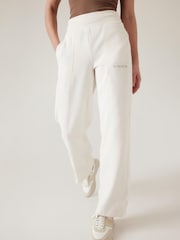 Athleta Cream Straight Leg Sweatpant Joggers - Image 3 of 5