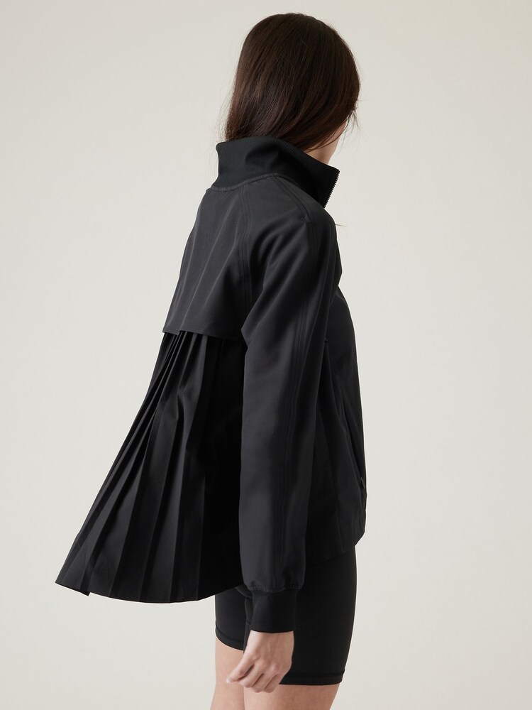 Athleta Black Advantage Zip Up Jacket - Image 4 of 4 Athleta Black Advantage Zip Up Jacket - Image 4 of 4