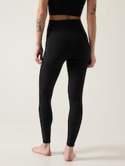 Athleta Black Full Length Salutation High Waisted Pocket Leggings - Image 2 of 5