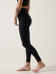 Athleta Black Full Length Salutation High Waisted Pocket Leggings - Image 3 of 5