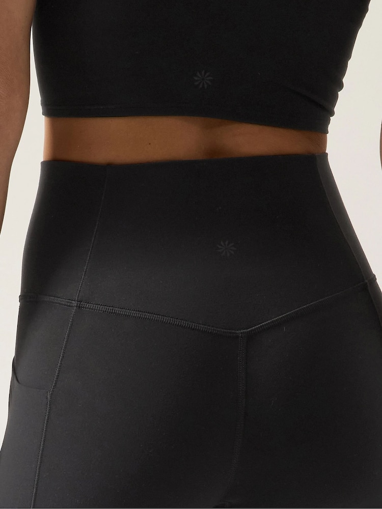 Athleta Black Full Length Salutation High Waisted Pocket Leggings - Image 5 of 5