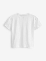 Gap White Pocket Short Sleeve Crew Neck T-Shirt (4-13yrs) - Image 2 of 3