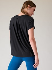 Athleta Black With Ease T-Shirt - Image 2 of 6