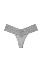 Victoria's Secret Medium Heather Grey Knickers - Image 3 of 3