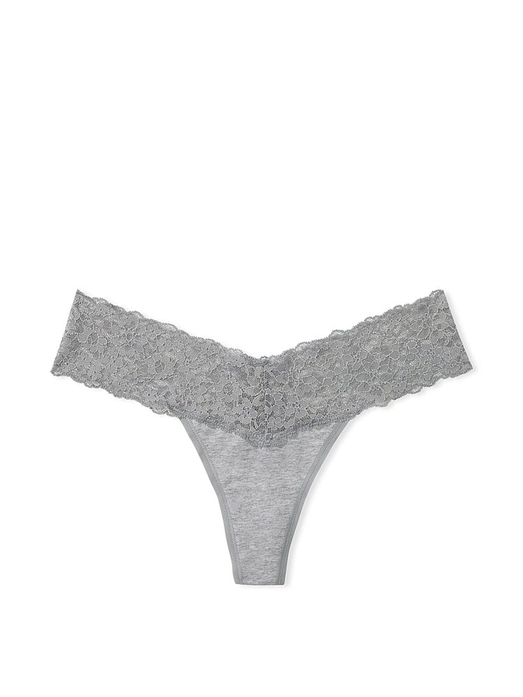 Victoria's Secret Medium Heather Grey Knickers - Image 3 of 3