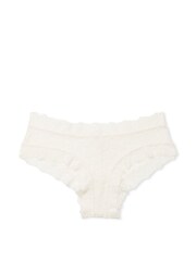 Victoria's Secret Coconut White Lacie Cheeky Knickers - Image 3 of 3