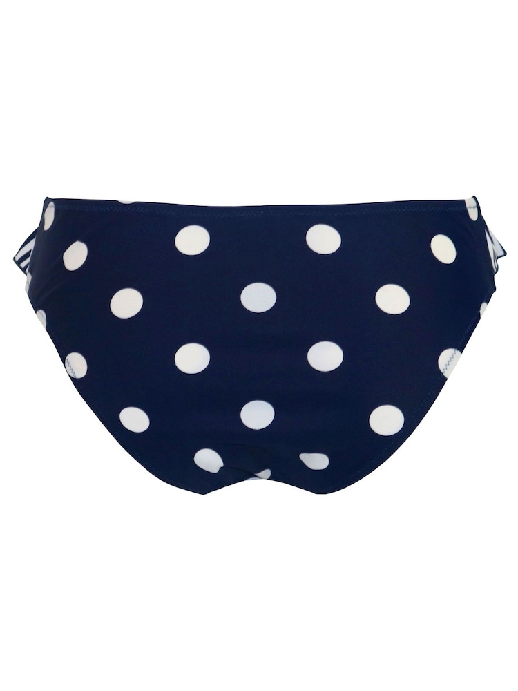 Pour Moi Blue Brief Beach House Bikini Brief - Image 5 of 5