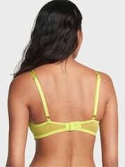 Victoria's Secret Limelight Green Floral Embroidered Demi Bra - Image 2 of 4
