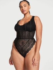 Victoria's Secret Black Lace Bodysuit - Image 1 of 3