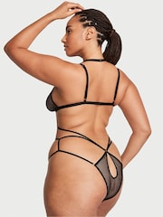 Victoria's Secret Black Fishnet Bodysuit - Image 2 of 3