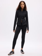 Negro - Leggings de tiro alto con diseño superelástico de Gap - Imagen 6 de 7