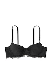 Victoria's Secret Black Pure Smooth Unlined Balcony Bra - Image 3 of 3