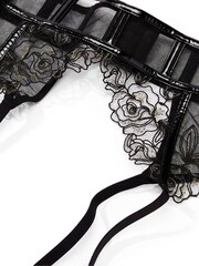 Victoria's Secret Black Patent Leather Garter - Image 4 of 4