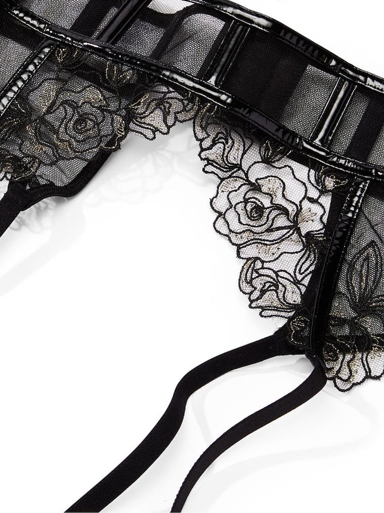Victoria's Secret Black Patent Leather Garter - Image 4 of 4
